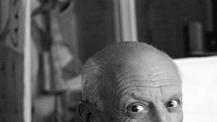 FRANCE. Provence Alpes Côte d'Azur. Alpes Maritimes. Cannes. 1957. Villa "La Californie", Spanish painter Pablo PICASSO.