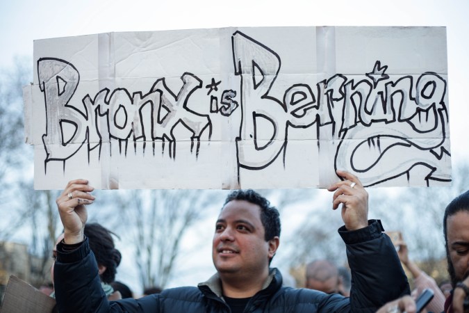 Bernie Sanders Bronx rally 2016