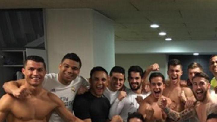 el clasico real madrid locker room