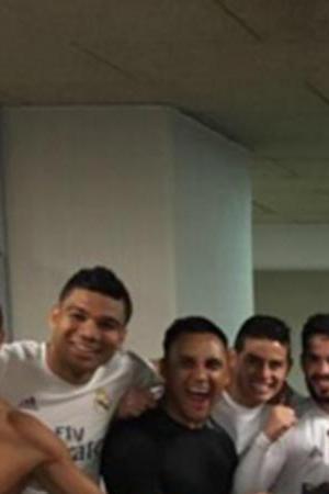 el clasico real madrid locker room