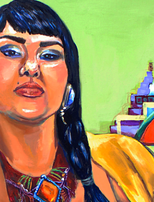 '29 Dolor'. Self portrait by Crystal Galindo