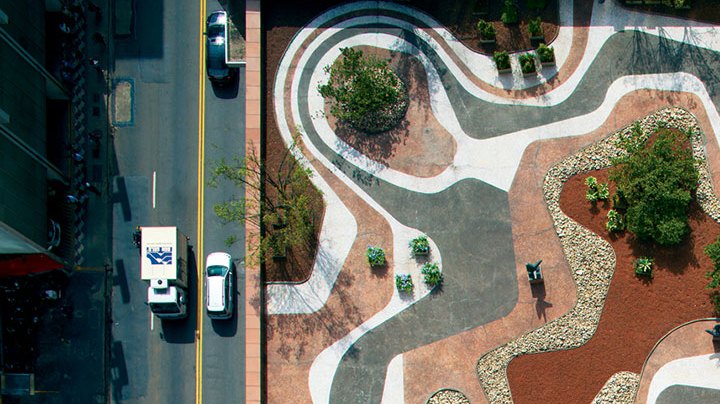 Robert Burle Marx, Mineral Roof Garden