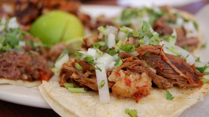Birria Taco by Stuart Spivack is licensed under CC BY-SA 2.0.
