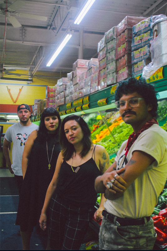 La Choloteca founders Randall Ruiz, Josephine Figueroa, Monica Campana, and x Photo by Chalane Bauzo