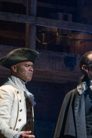 Javier Muñoz in 'Hamilton'