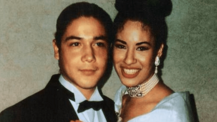 Chris Perez and Selena Quintanilla