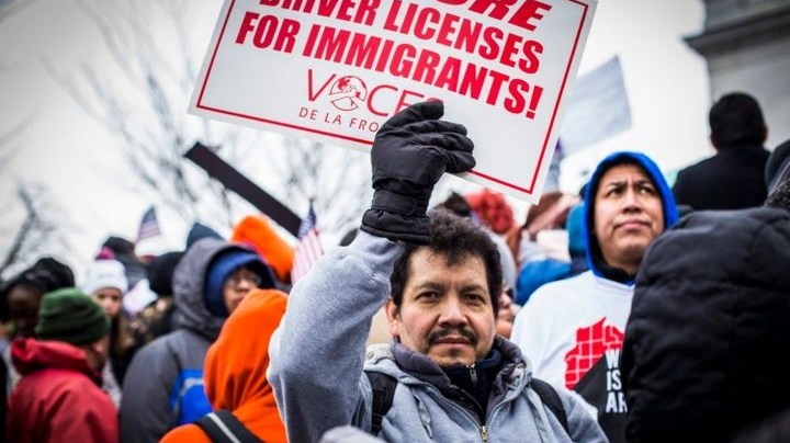 ‘Day Without Latinos' 2016 Protest, Photo by Betsy Osterberger