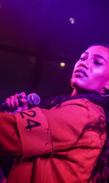 Bia at Remezcla's Shattering Stereotypes Showcase. Photo by Itzel Alejandra Martinez