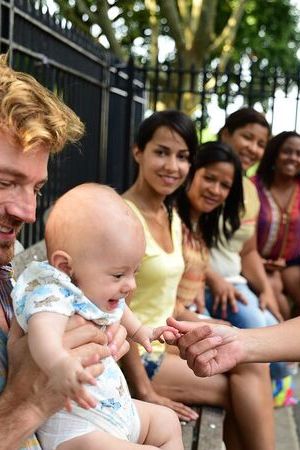 Guillermo Pfening and Julia Solomonoff on the set of 'Nobody's Watching', Photo by John Harris