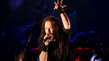 Jonathan Davis of Korn performs onstage at a private concert for SiriusXM at The Theatre at Ace Hotel on October 21, 2016. Photo by Kevin Winter/Getty Images for SiriusXM