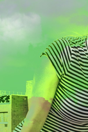 Sonia Espinosa. Photos by Itzel Alejandra Martinez / Graphic by Alan Lopez for Remezcla