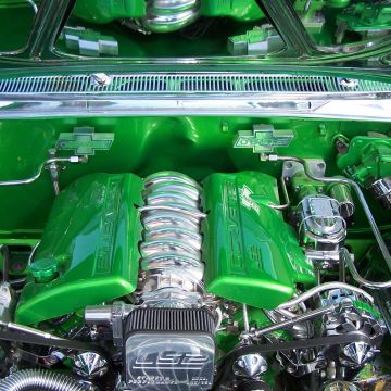 Vernon Maxwell custom engine, courtesy of his Facebook.