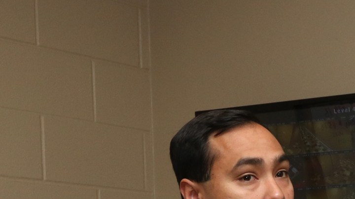 Creative Commons "Congressman Joaquín Castro visits Air Force Basic Military Training” by U.S. Air Force Photo/Robbin Cresswell