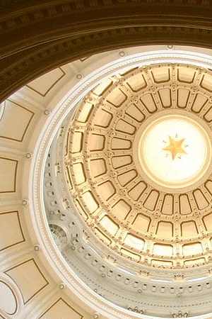 Creative Commons "Layers under the Dome of Texas State Capitol” by Wing-Chi Poon is licensed under CC BY 2.5