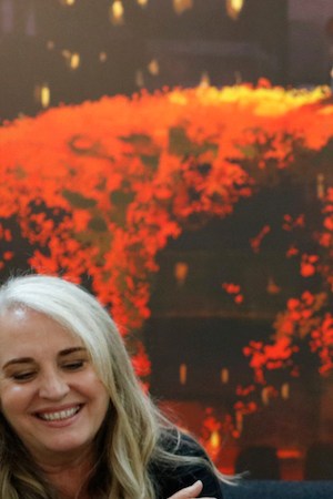 Producer Darla K Anderson, Director Lee Unkrich and Coco Co-Director Adrian Molina. Photo by Deborah Coleman. Courtesy of Pixar