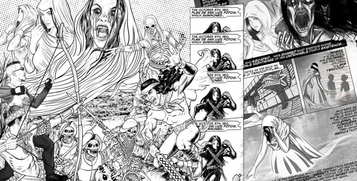 'Aztec of the City,' Art by Alan López for Remezcla