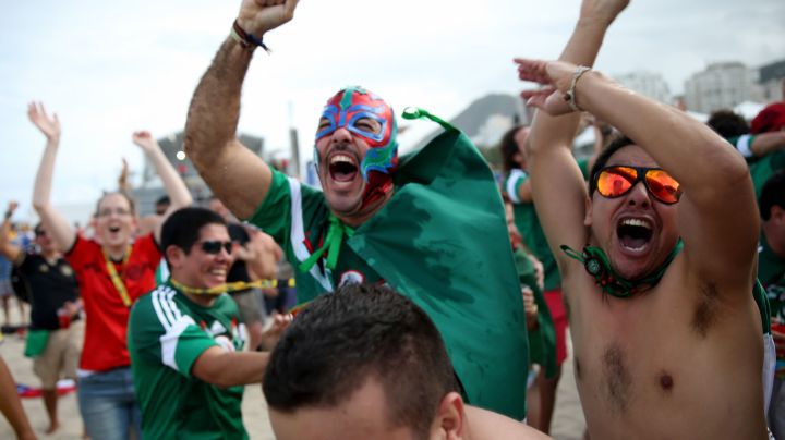World Cup Fans Gather To Watch Matches In Rio. Photo by Joe Raedle / Staff / Getty Images News