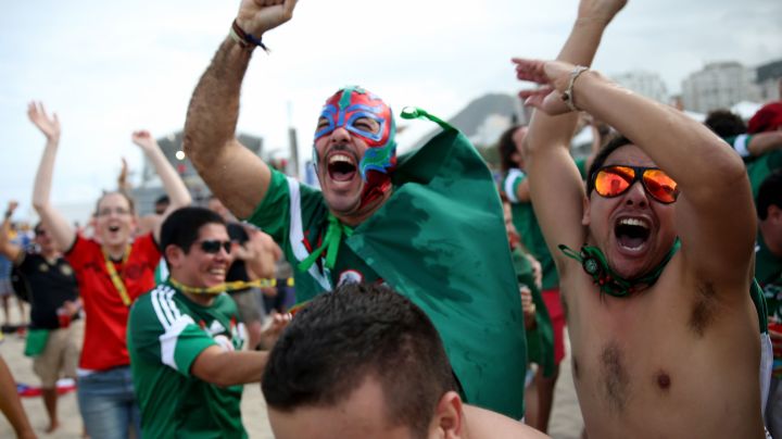 World Cup Fans Gather To Watch Matches In Rio. Photo by Joe Raedle / Staff / Getty Images News