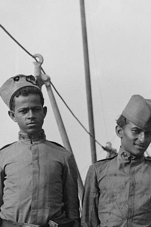 Creative Commons "Sailors of Minas Geraes 2” by Bain News Service (modifications by Pennyulap)
