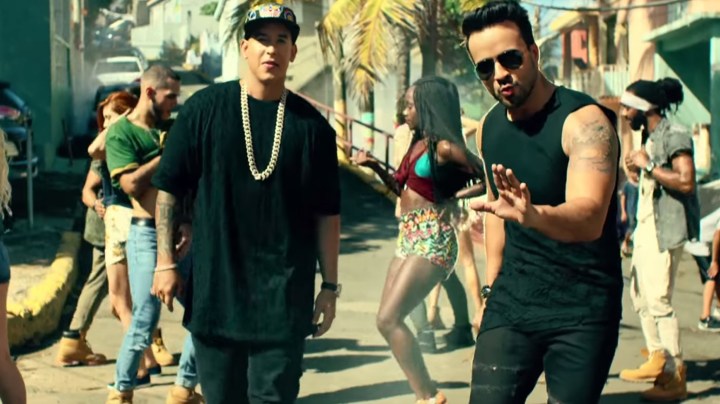 "Despacito" video still via YouTube.