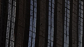 A man stands next to the U.S.-Mexico border fence at Friends of Friendship Park on February 4, 2017 in San Ysidro, California. Photo by Justin Sullivan/Getty Images  News