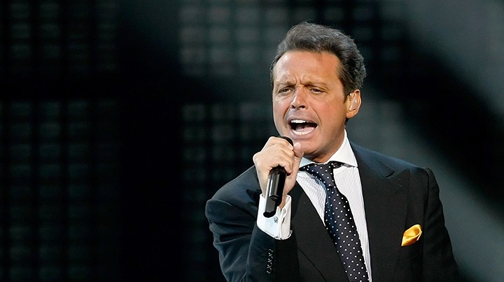 Singer Luis Miguel performs during the first of four sold-out shows at The Colosseum at Caesars Palace. Photo by Ethan Miller / Staff / Getty Images Entertainment