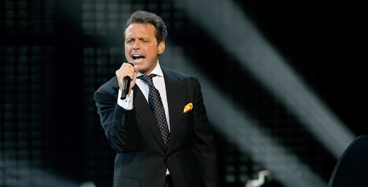 Singer Luis Miguel performs during the first of four sold-out shows at The Colosseum at Caesars Palace. Photo by Ethan Miller / Staff / Getty Images Entertainment
