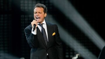 Singer Luis Miguel performs during the first of four sold-out shows at The Colosseum at Caesars Palace. Photo by Ethan Miller / Staff / Getty Images Entertainment