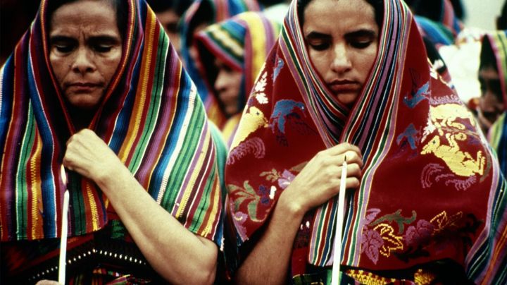 Zaide Silvia Gutiérrez (right) in Greg Nava’s 'El Norte. Courtesy of Greg Nava/A.M.P.A.S.