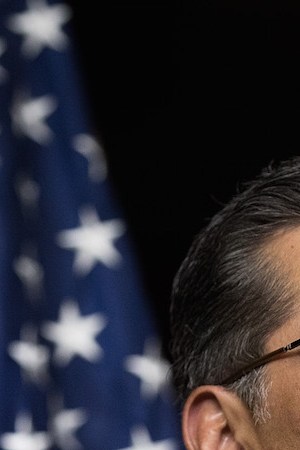 Rep. Xavier Becerra (D-CA)  listens during a news conference to discuss the rhetoric of presidential candidate Donald Trump, at the U.S. Capitol, May 11, 2016, in Washington, DC.  Photo by Drew Angerer/Getty Images News