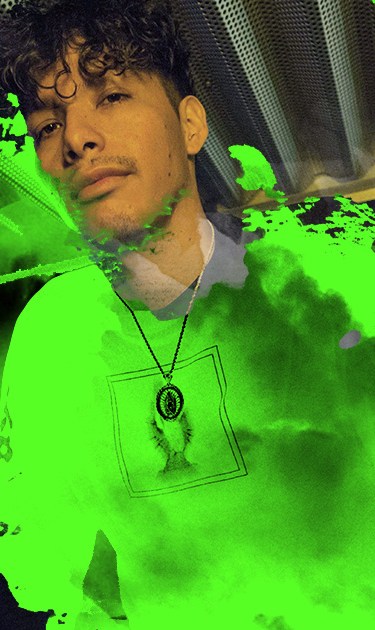Photo by Itzel Alejandra Martinez for Remezcla. Art by Alan Lopez for Remezcla