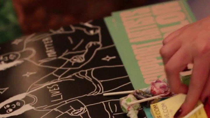 La Liga zine fest YouTube still.