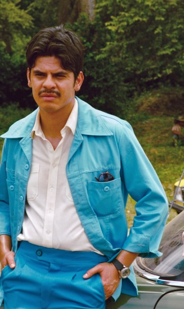 Alejandro Edda (far right) as Jorge Ochoa in 'American Made'. Courtesy of Universal Pictures