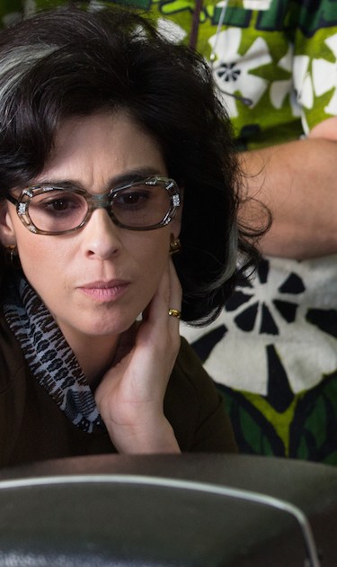 Sarah Silverman, Martha MacIsaac and Natalie Morales, in the film BATTLE OF THE SEXES. Photo by Melinda Sue Gordon. Courtesy of Fox Searchlight