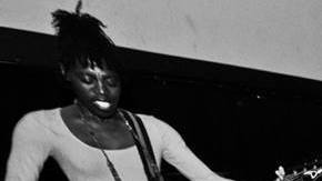 Jasmine Nyende of Fuck U Pay Us. Photo by Martin Crudo. Courtesy of Black and Brown Punk Show Collective