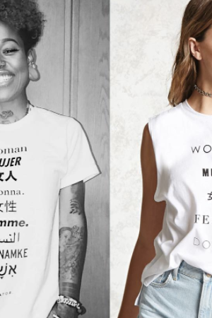 Left, WORD Agency. Right, Forever 21