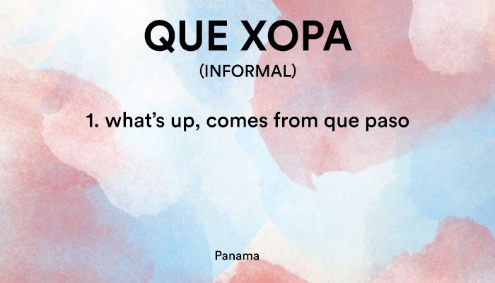 que xopa