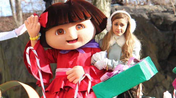 Dora The Explorer at 87th Annual Macy's Thanksgiving Day Parade on November 28, 2013. Photo by Laura Cavanaugh/ Getty Images Entertainment