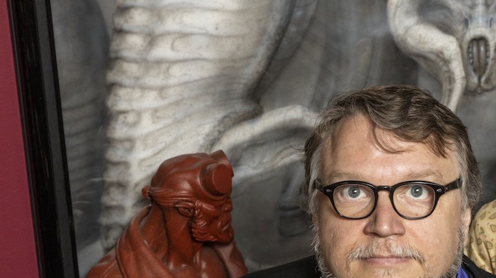 Portrait of Guillermo del Toro at Bleak House. Photo © Josh White/ JWPictures.com. Courtesy of AGO
