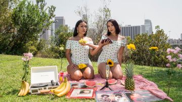 Mala Muñoz and Diosa Femme of Locatora Radio. Photo by Zuly de la Rose. Courtesy of Locatora Radio