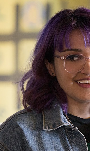 Ariela Barer in Marvel's 'Runaways.' Photo by Paul Sarkis. Courtesty of Hulu