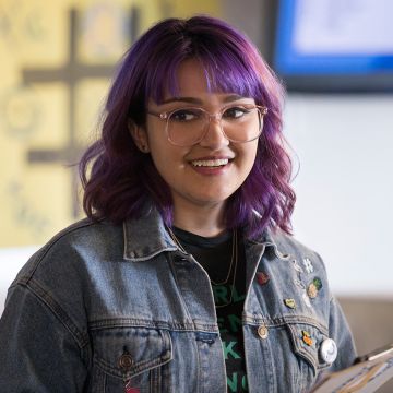 Ariela Barer in Marvel's 'Runaways.' Photo by Paul Sarkis. Courtesty of Hulu
