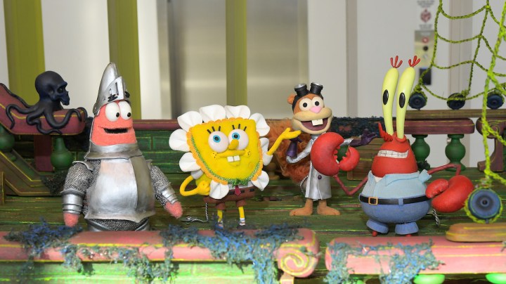 General view of atmosphere at Nickelodeon's SpongeBob SquarePants: The Legend of Boo-Kini Bottom Halloween Party. Photo by Charley Gallay/Getty Images for Nickelodeon