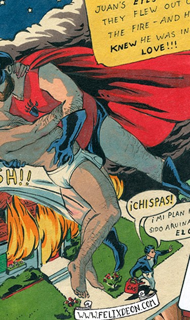 Art by Felix D'Eon. Collage by Alan López for Remezcla
