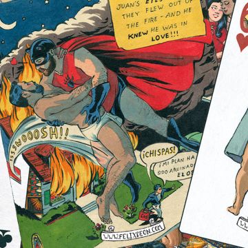 Art by Felix D'Eon. Collage by Alan López for Remezcla