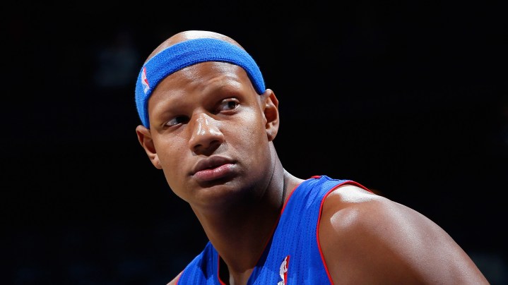 Charlie Villanueva #31 of the Detroit Pistons against the Atlanta Hawks at Philips Arena. Photo by Kevin C. Cox/Getty Images Sports
