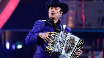 Musician Jorge Hernandez of Los Tigres del Norte performs onstage during the 16th Latin GRAMMY Awards at the MGM Grand Garden Arena on November 19, 2015 in Las Vegas, Nevada. Photo by Frazer Harrison/Getty Images for LARAS