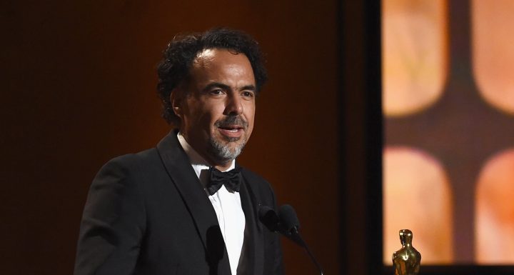 Special Award Winner Alejandro González Iñárritu speaks onstage at the Academy of Motion Picture Arts and Sciences' 9th Annual Governors Awards on November 11, 2017. Photo by Kevin Winter/Getty Images