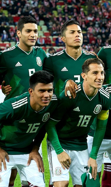 The Mexico National Team poses during the International Friendly match between Poland and Mexico at Energa Arena Stadium on November 13, 2017 in Gdansk, Poland. Photo by Adam Nurkiewicz/Getty Images Sport