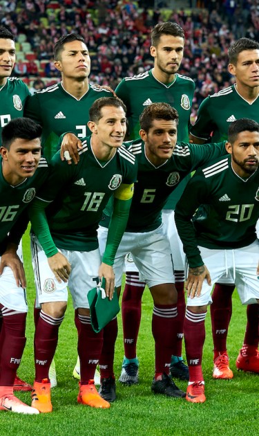 The Mexico National Team poses during the International Friendly match between Poland and Mexico at Energa Arena Stadium on November 13, 2017 in Gdansk, Poland. Photo by Adam Nurkiewicz/Getty Images Sport
